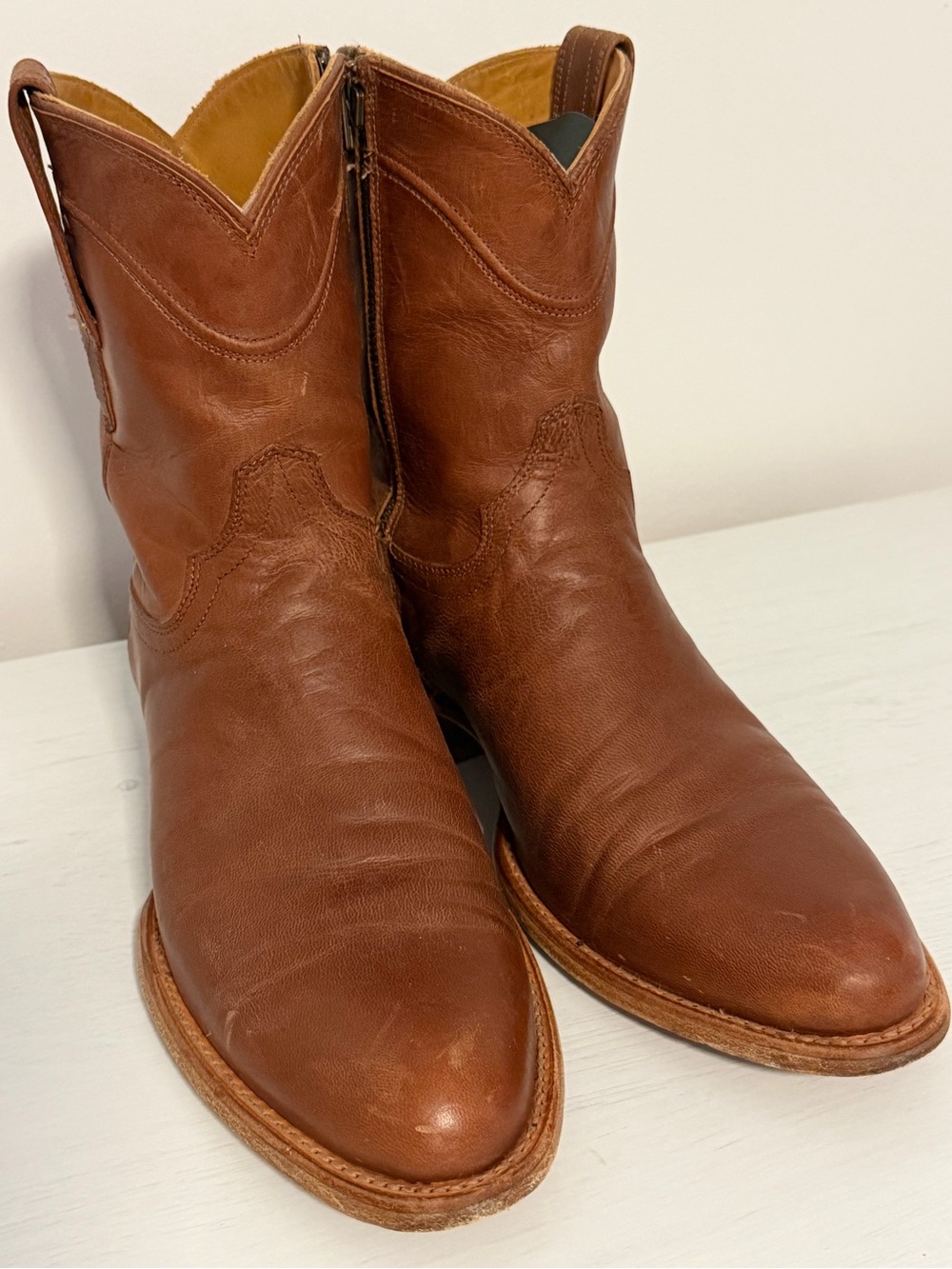 Tecovas The Dean Men’s 10D Scotch Goat Leather Western Boots